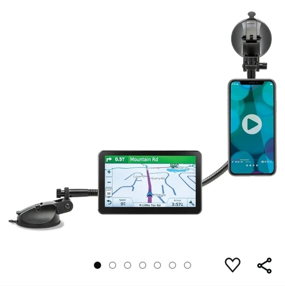 Bracketron HD (Heavy-Duty) Gear Rack PRO Portable Dash & Window Mount - Picture 2 of 5